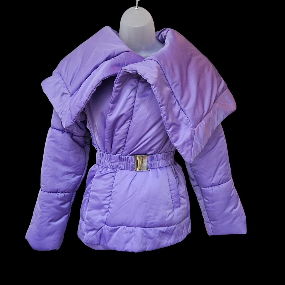 Stylish Purple Puffer Jacket